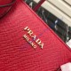 Prada Saffiano Leather Tote Large Red