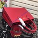 Prada Saffiano Leather Tote Large Red