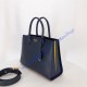 Prada Saffiano Leather Tote Large Sapphire Blue