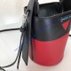 Prada Ouverture nylon bucket bag Red Black