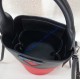 Prada Ouverture nylon bucket bag Red Black