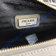 Prada Calf leather shoulder bag Gray