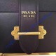 Prada Cahier Bag Black