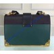 Prada Cahier Bag Green and Black