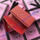 Gucci Sylvie leather continental wallet Red