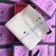 Gucci Sylvie leather continental wallet White