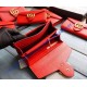 Gucci GG Marmont Continental Wallet Red