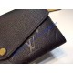 Louis Vuitton Sarah Wallet in Black Monogram Empreinte Leather