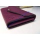 Louis Vuitton Sarah Wallet in Purple Monogram Empreinte Leather