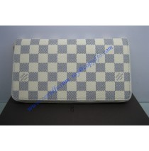 Louis Vuitton Damier Azur Porte-monnaie zippe N60012