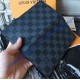 Louis Vuitton Damier Graphite Alexandre Wallet Bordeaux N64421