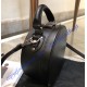 Saint Laurent Small MICA hatbox in black leather