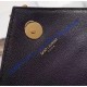 Saint Laurent Classic Medium College Monogram Bag in Black Malelasse Leather with Gold-toned Hardware