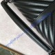 Saint Laurent Classic Large College Monogram Bag in Black Malelasse Leather with Black-toned Hardware