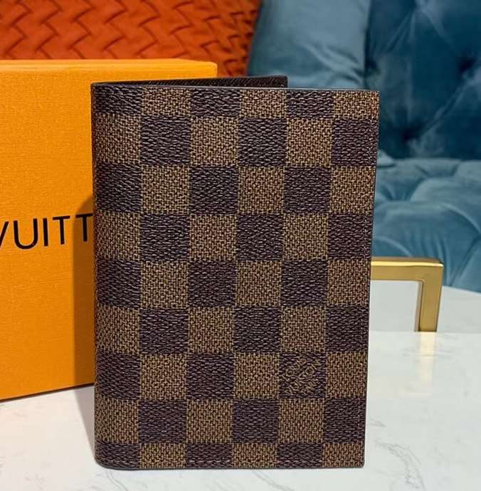 Lv Passport Holder Damier Louis