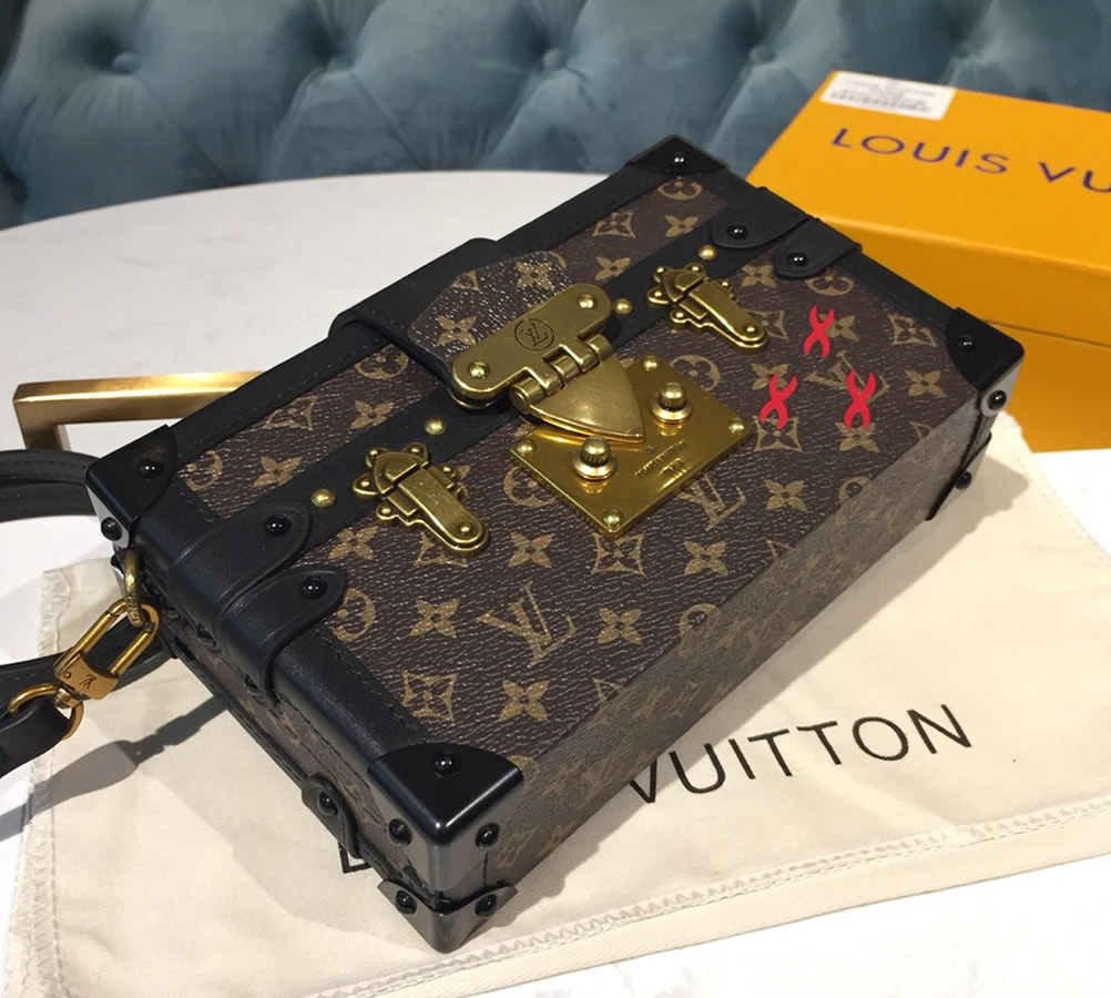 Louis Vuitton Monogram Canvas Petite Malle M44199 LuxTime DFO Handbags
