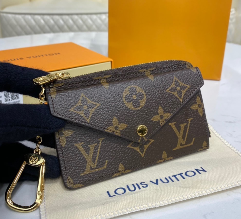 Louis Vuitton Monogram Canvas Card Holder Recto Verso M69431black