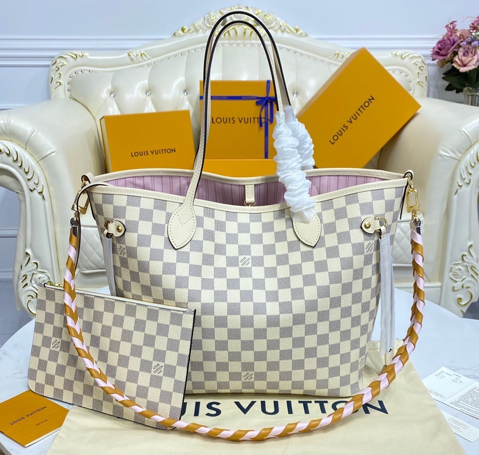 Louis Vuitton Damier Azur Neverfull MM N45295 – LuxTime DFO Handbags