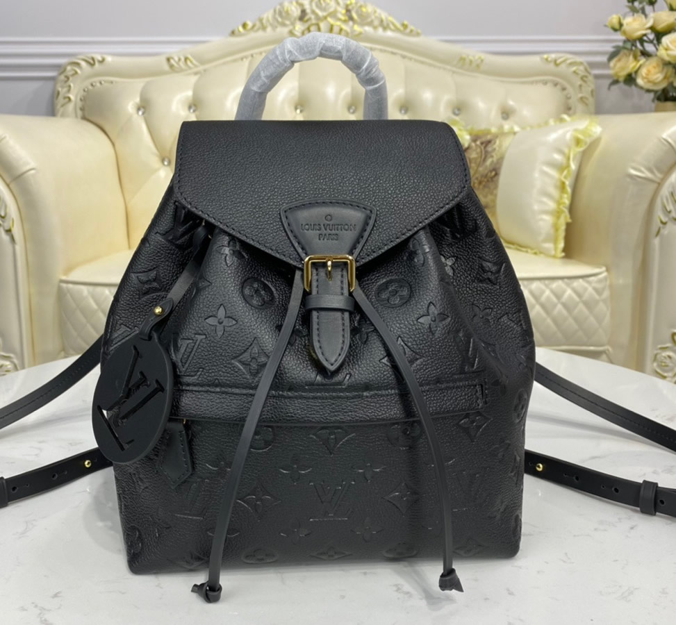 Louis Vuitton Monogram Empreinte Leather Montsouris Backpack M45205 ...