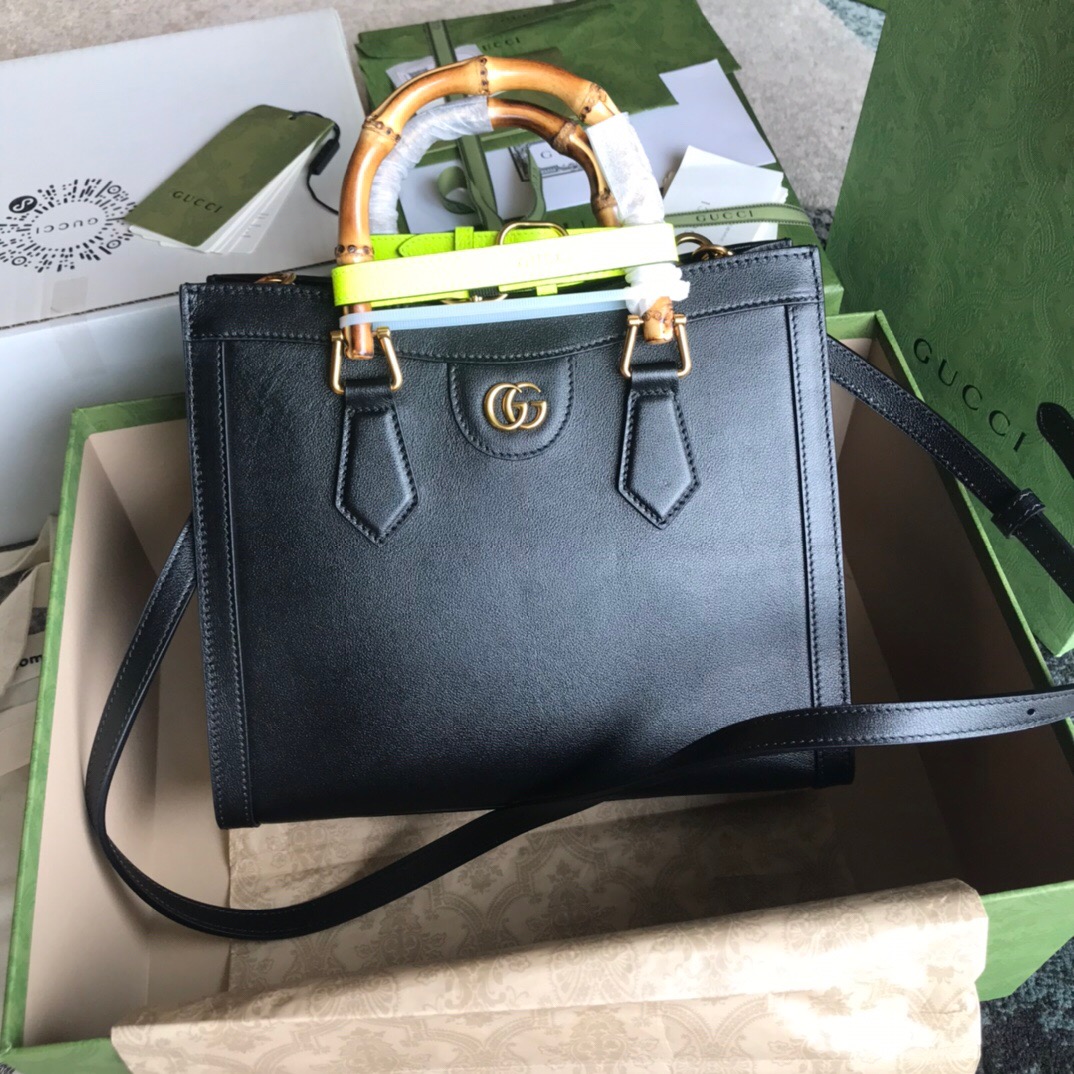 Gucci Diana small tote bag GU660195-black – LuxTime DFO Handbags