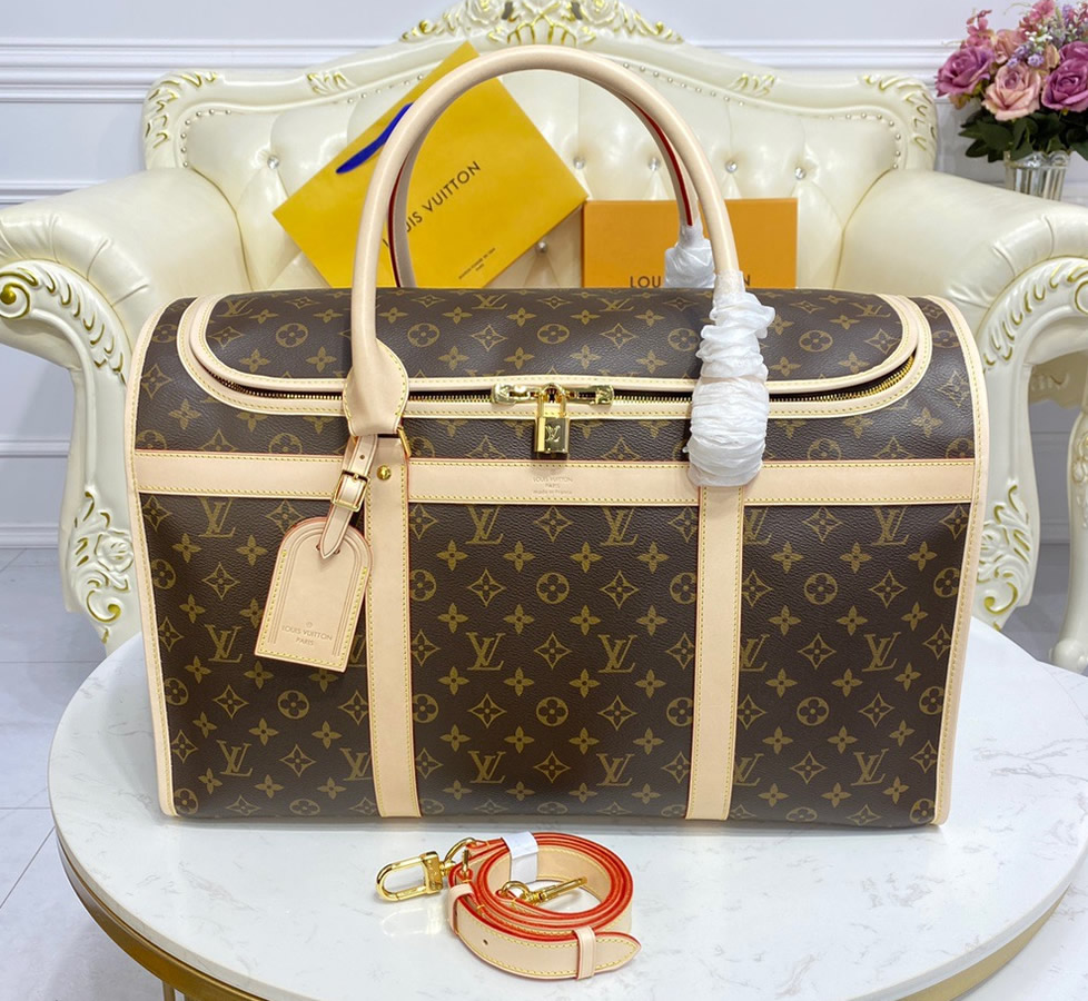 Louis Vuitton Monogram Canvas Dog Carrier 50 M42021 LuxTime DFO Handbags