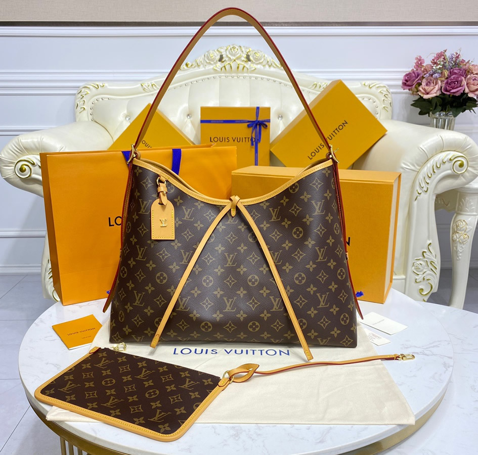 Louis Vuitton Monogram Canvas Carryall MM M46197 LuxTime DFO Handbags