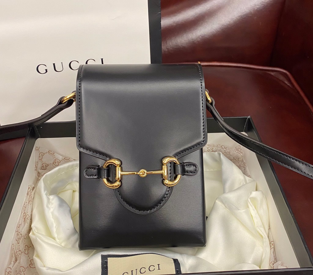 Gucci Horsebit 1955 mini bag GU625615black LuxTime DFO Handbags